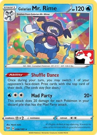 Galarian Mr. Rime  - Rare