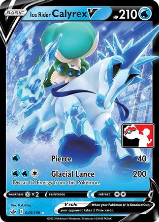 Ice Rider Calyrex V  - Holofoil - Ultra Rare
