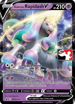 Galarian Rapidash V  - Holofoil - Promo