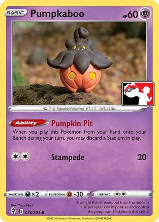 Pumpkaboo  - Holofoil - Common