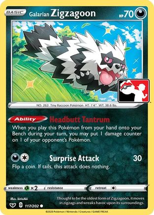 Galarian Zigzagoon  - Common