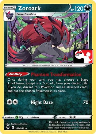 Zoroark (103/203) [Pack de prix série 1] 