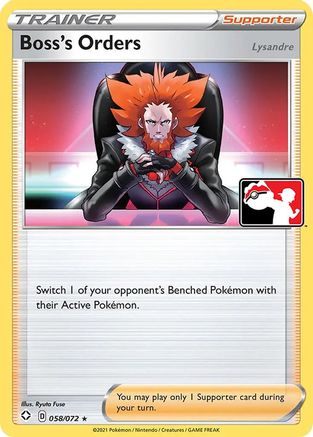 Ordres du patron (058/072) [Prix Pack Series One] 