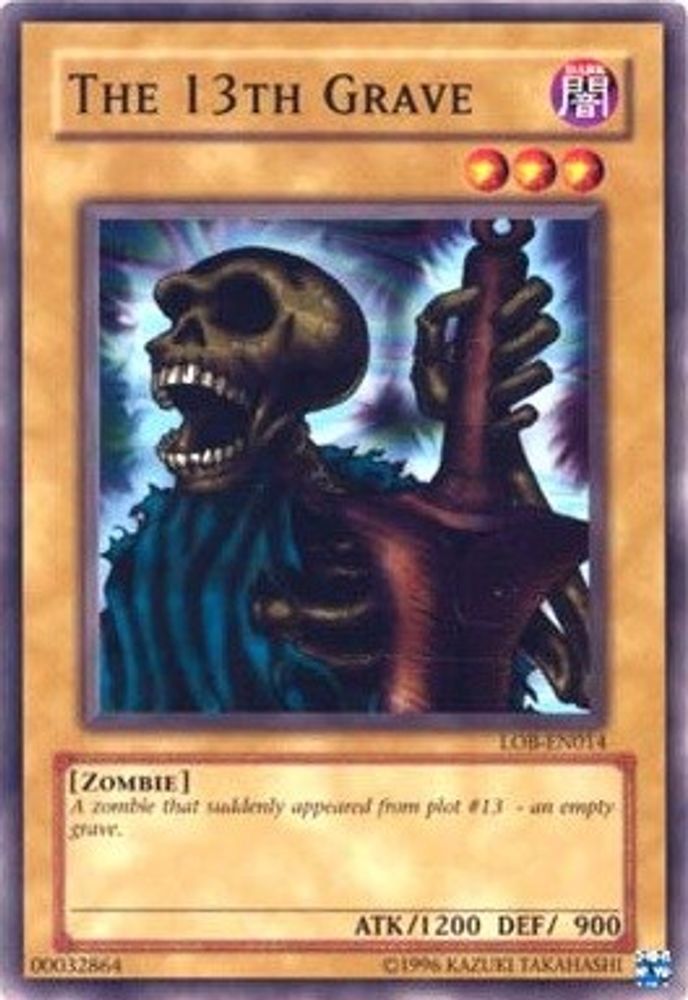 The 13th Grave (LOB-EN014) - Common