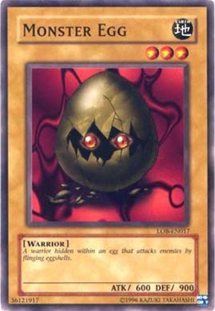 Monster Egg (LOB-EN017) - Common