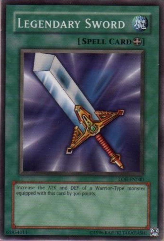 Legendary Sword (LOB-EN040) - Common
