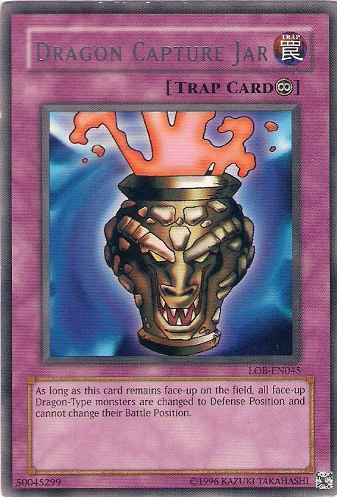Dragon Capture Jar (LOB-EN045) - Rare