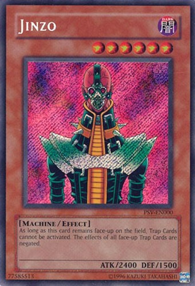 Jinzo (PSV-EN000) - Secret Rare