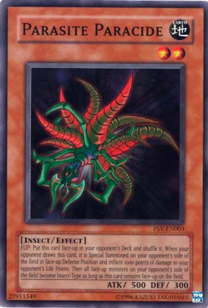 Parasite Paracide (PSV-EN003) - Super Rare