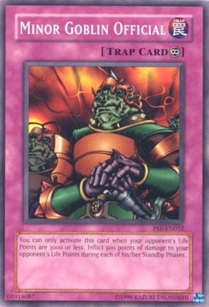 Minor Goblin Official (PSV-EN052) - Common