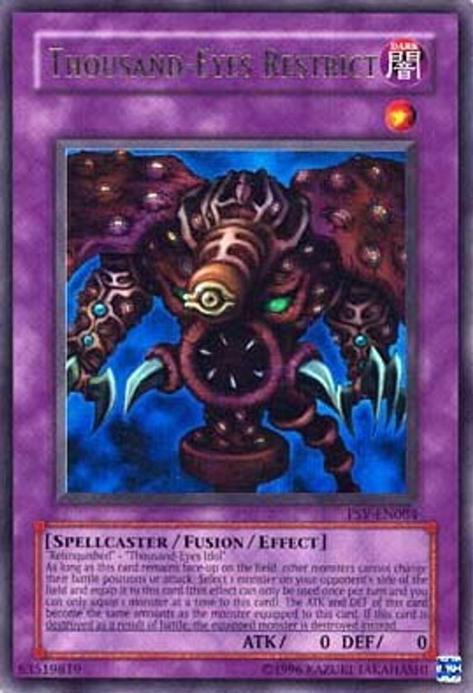 Thousand-Eyes Restrict (PSV-EN084) - Ultra Rare