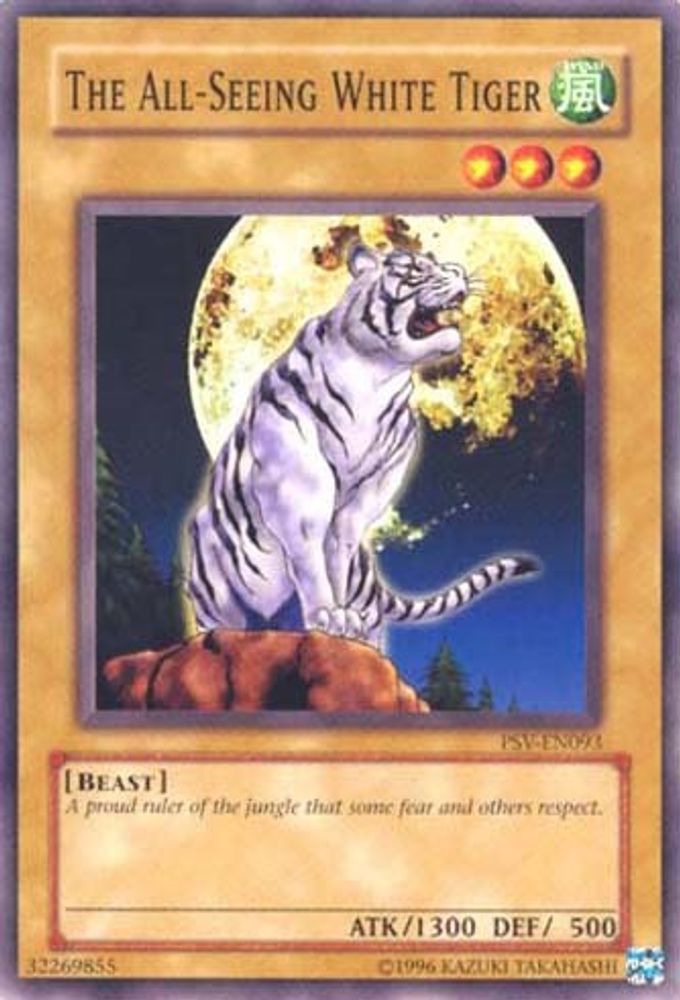 The All-Seeing White Tiger (PSV-EN093) - Common