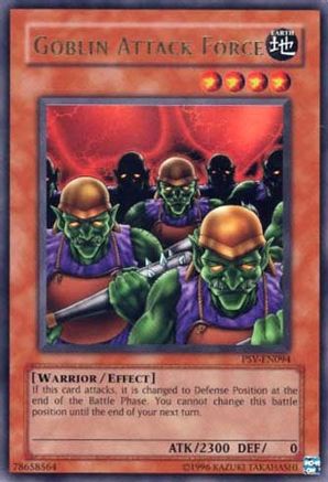 Goblin Attack Force (PSV-EN094) - Ultra Rare
