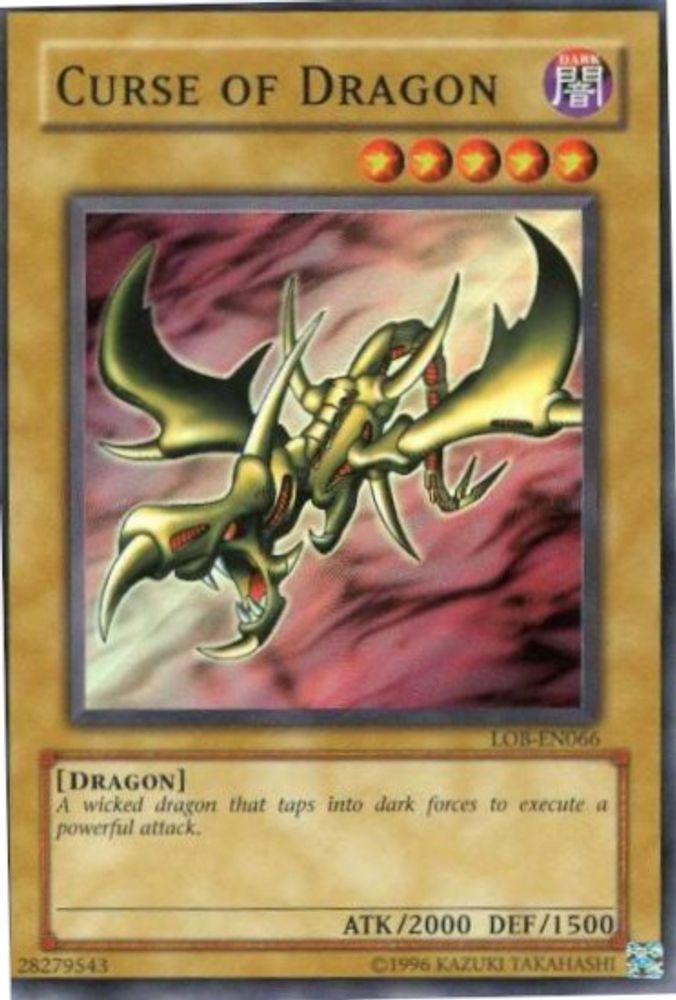 Curse of Dragon (LOB-EN066) - Super Rare