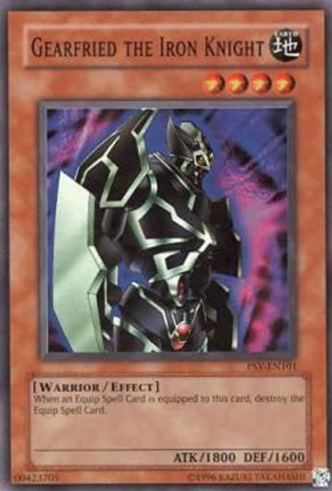 Gearfried the Iron Knight (PSV-EN101) - Super Rare
