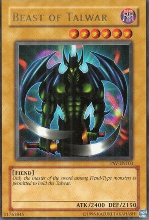 Beast of Talwar (PSV-EN103) - Ultra Rare