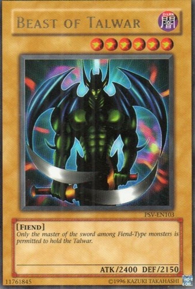 Beast of Talwar (PSV-EN103) - Ultra Rare
