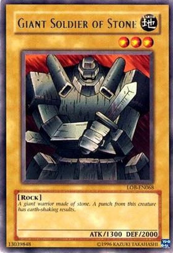 Giant Soldier of Stone (LOB-EN068) - Rare