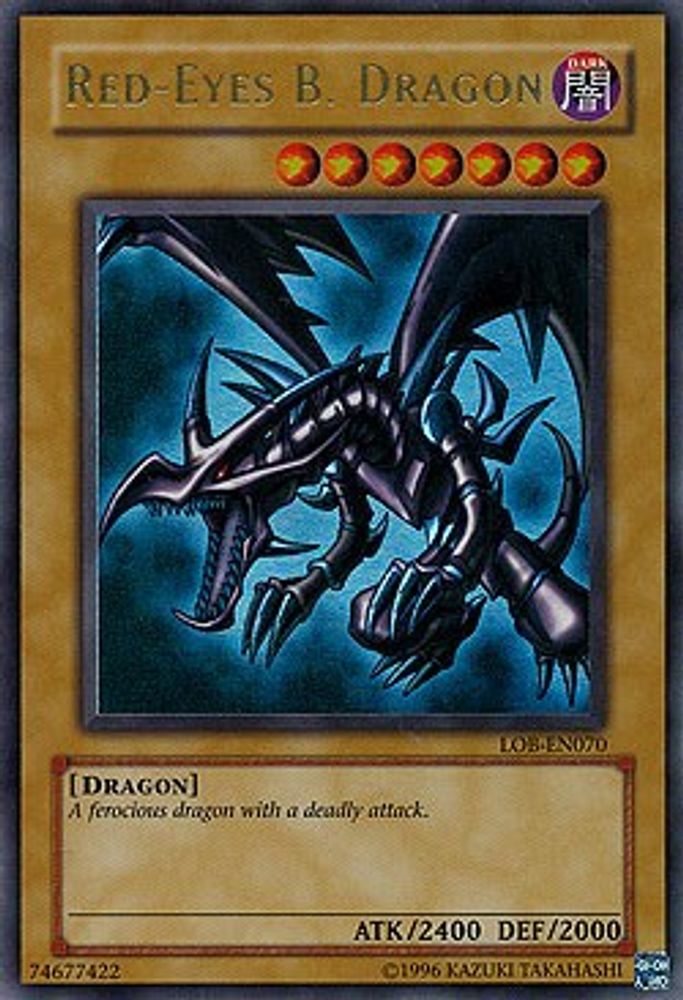 Red-Eyes B. Dragon (LOB-EN070) - Ultra Rare