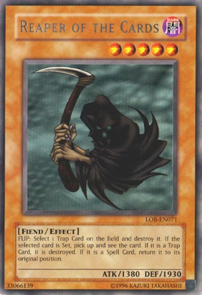 Reaper of the Cards (LOB-EN071) - Rare