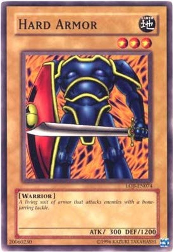 Hard Armor (LOB-EN074) - Common