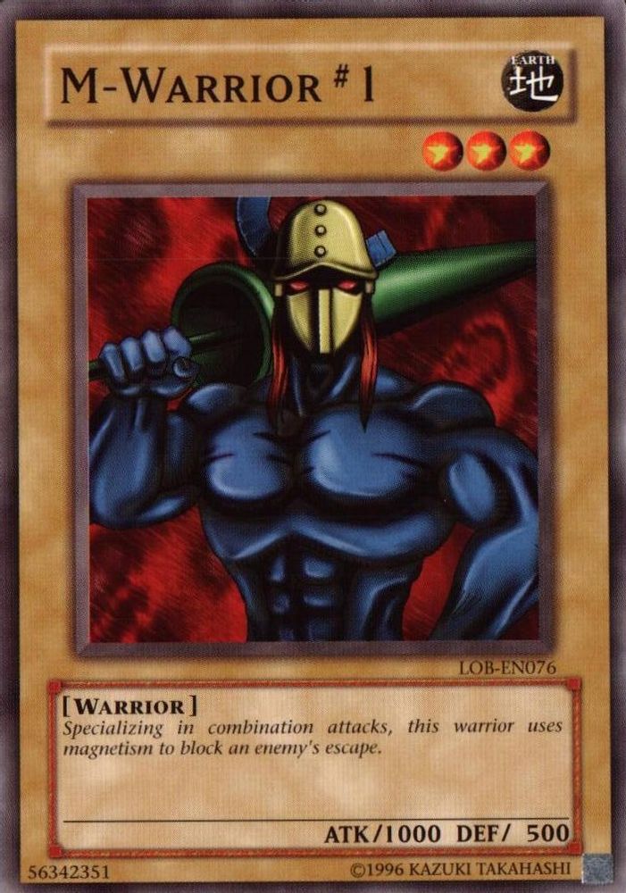 M-Warrior #1 (LOB-EN076) - Common