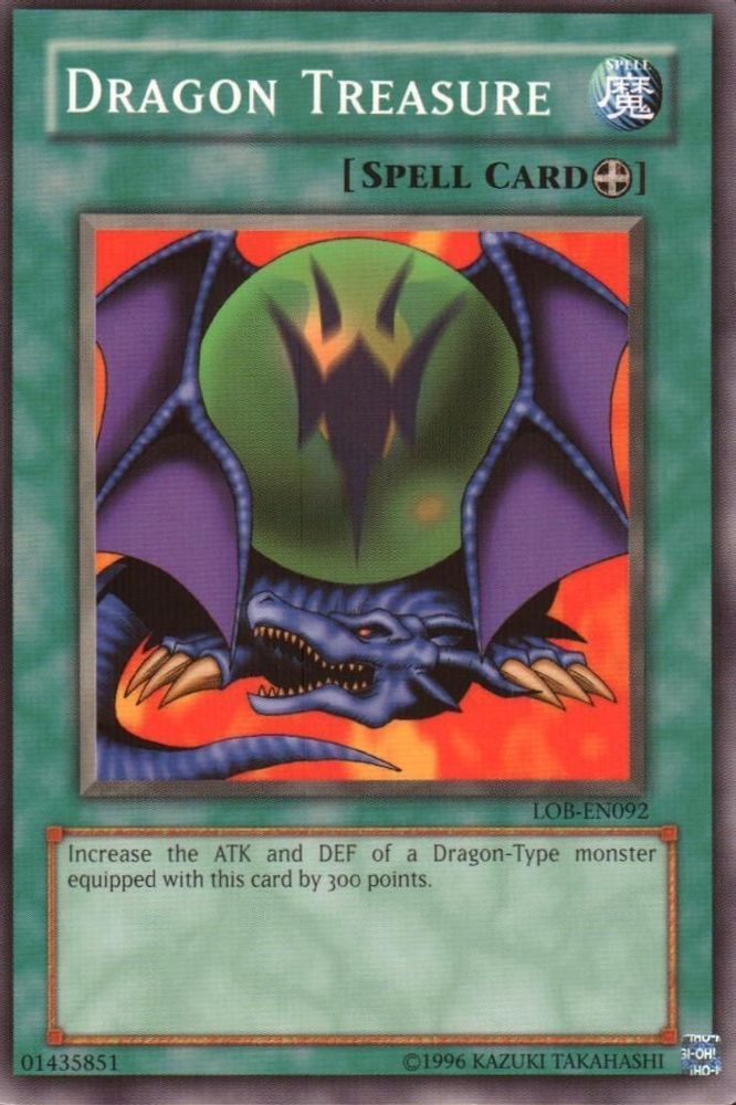 Dragon Treasure (LOB-EN092) - Common