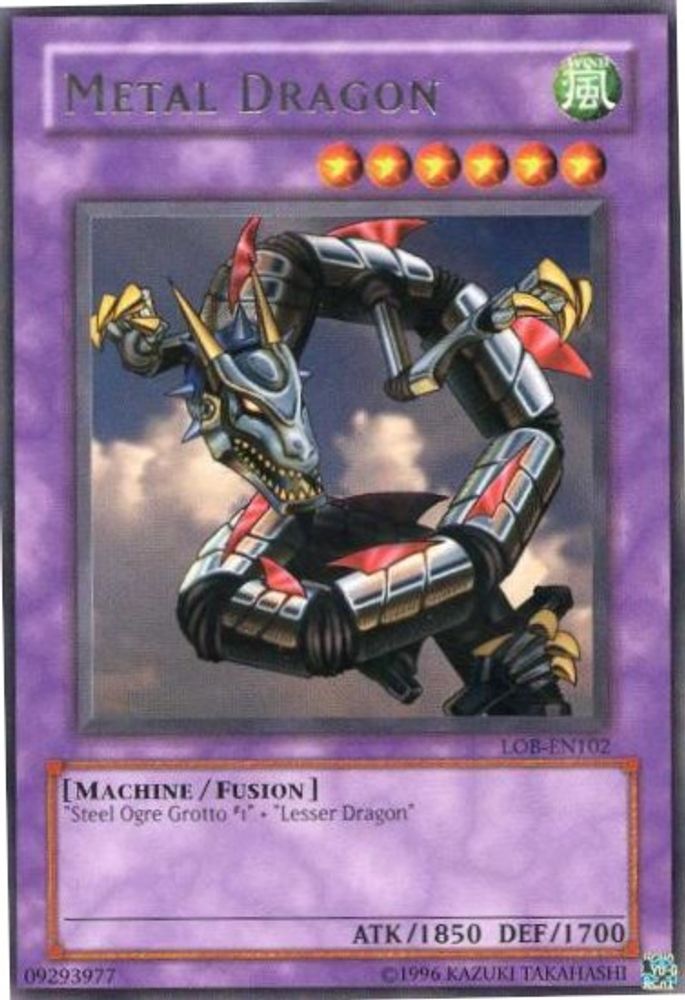 Metal Dragon (LOB-EN102) - Rare