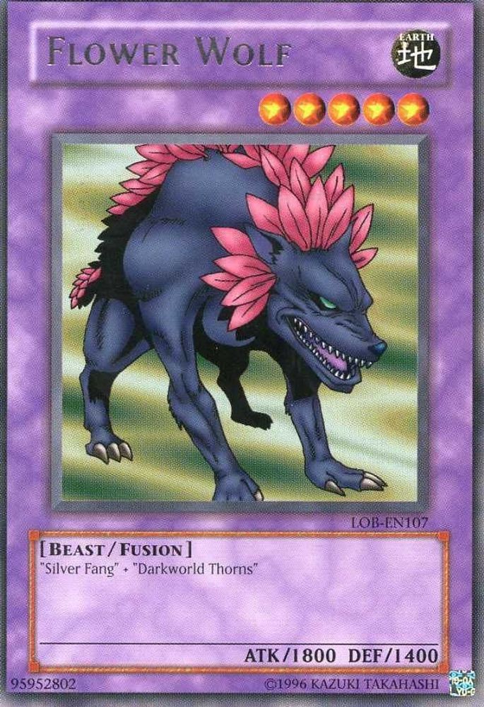 Flower Wolf (LOB-EN107) - Rare