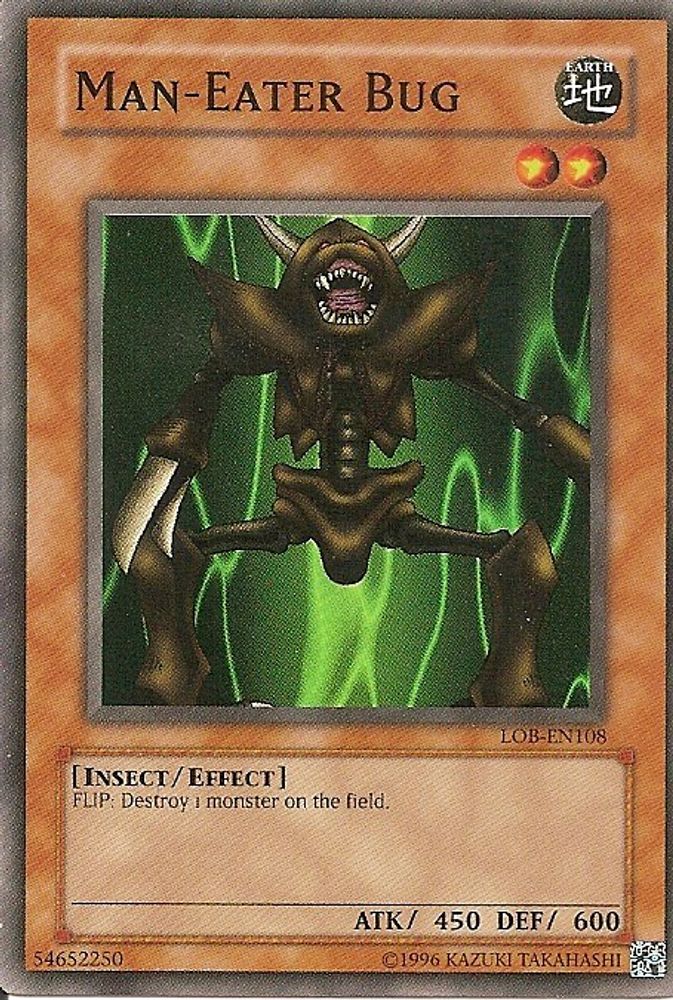 Man-Eater Bug (LOB-EN108) - Super Rare