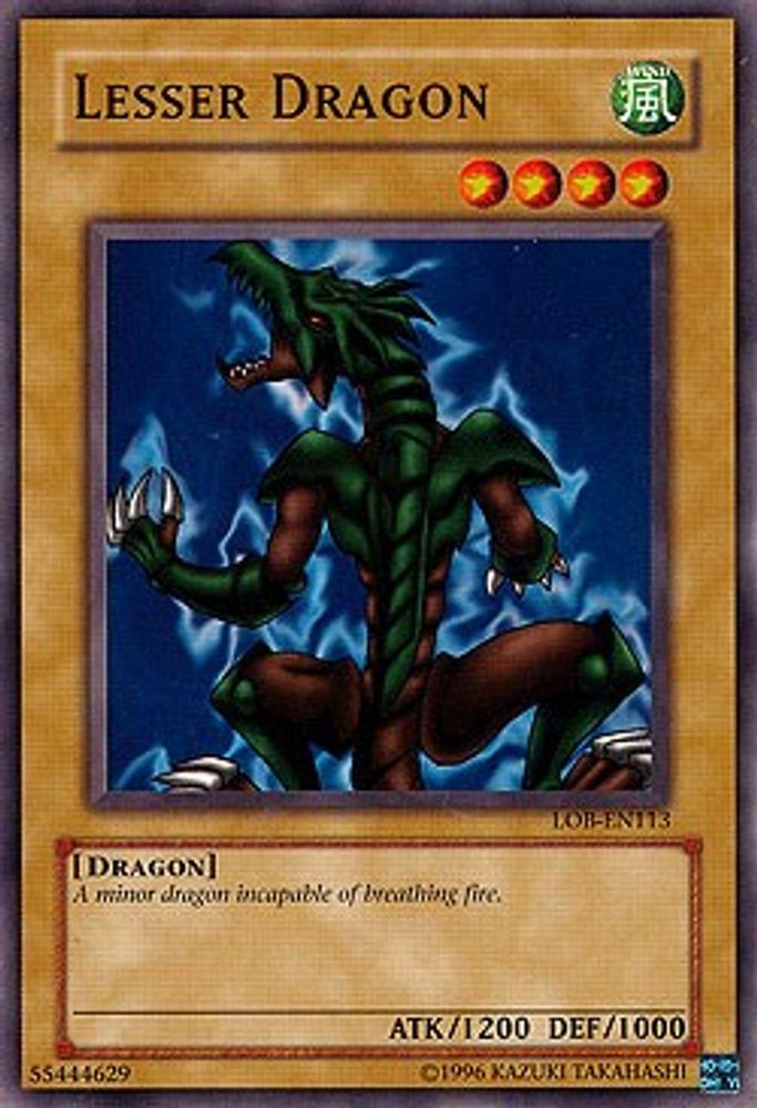Lesser Dragon (LOB-EN113) - Common