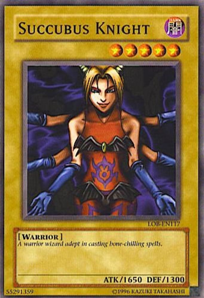 Succubus Knight (LOB-EN117) - Common