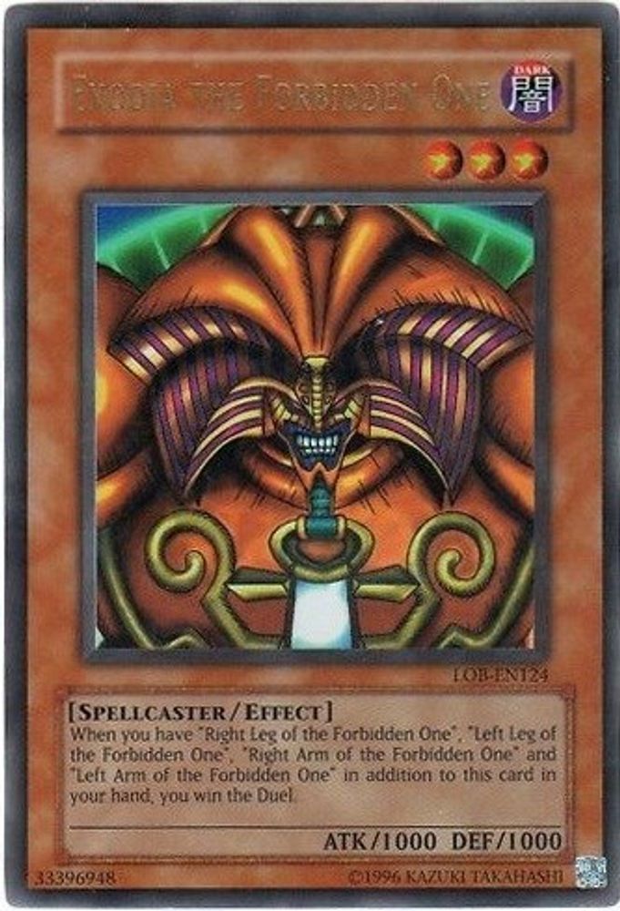 Exodia the Forbidden One (LOB-EN124) - Ultra Rare