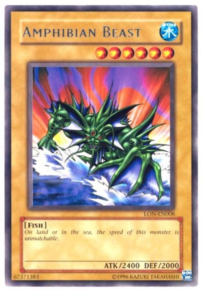Amphibian Beast (LON-EN008) - Rare