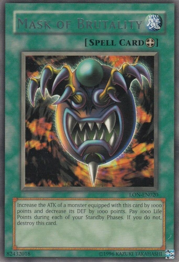 Mask of Brutality (LON-EN020) - Rare