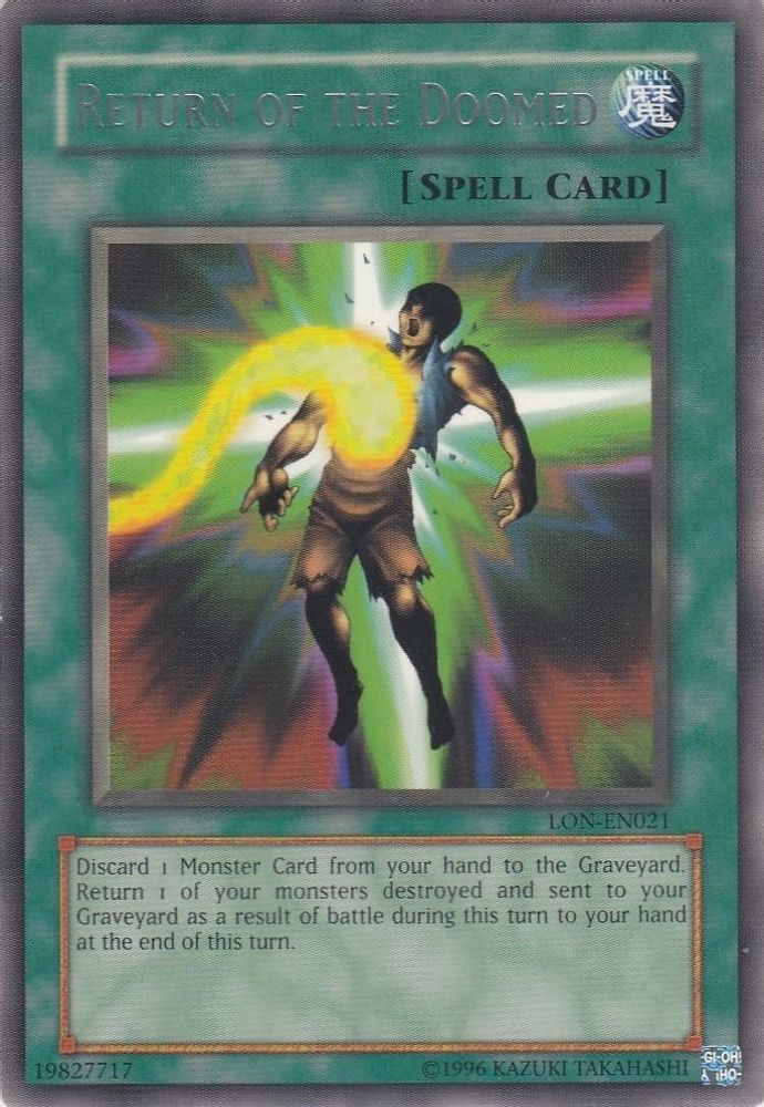 Return of the Doomed (LON-EN021) - Rare