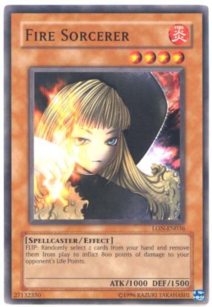 Fire Sorcerer (LON-EN036) - Common