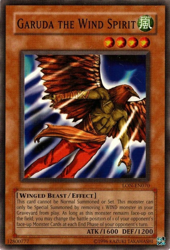 Garuda the Wind Spirit (LON-EN070) - Common