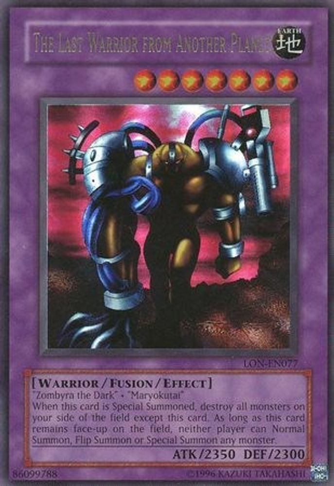 The Last Warrior from Another Planet (LON-EN077) - Ultra Rare