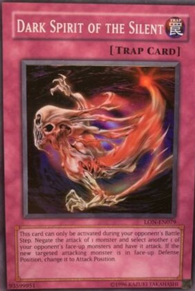 Dark Spirit of the Silent (LON-EN079) - Super Rare
