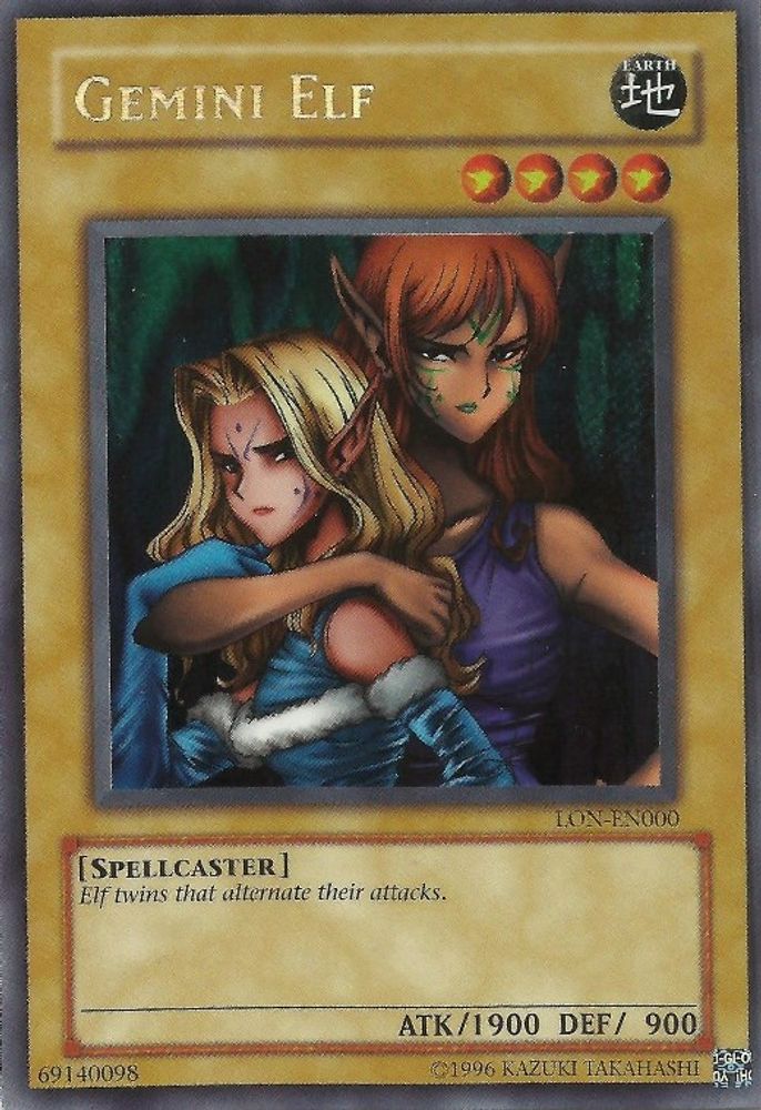 Gemini Elf (LON-EN000) - Secret Rare