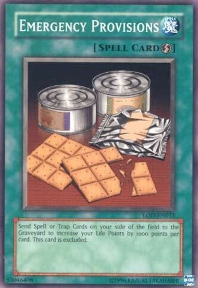 Emergency Provisions (LOD-EN033) - Common