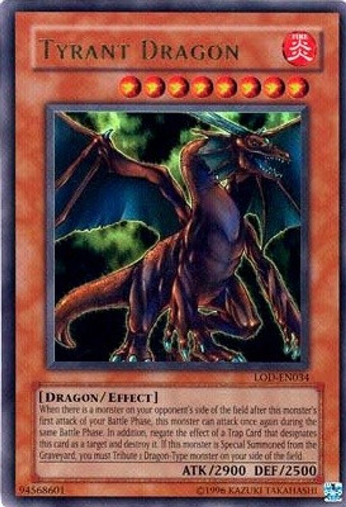 Tyrant Dragon (LOD-EN034) - Ultra Rare