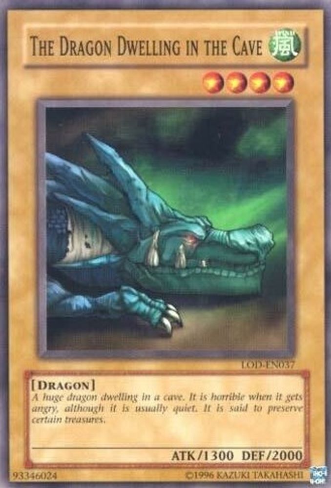 The Dragon Dwelling in the Cave (LOD-EN037) - Common