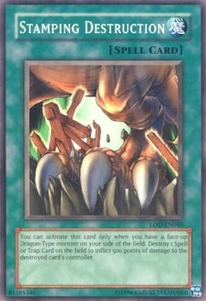 Stamping Destruction (LOD-EN046) - Common