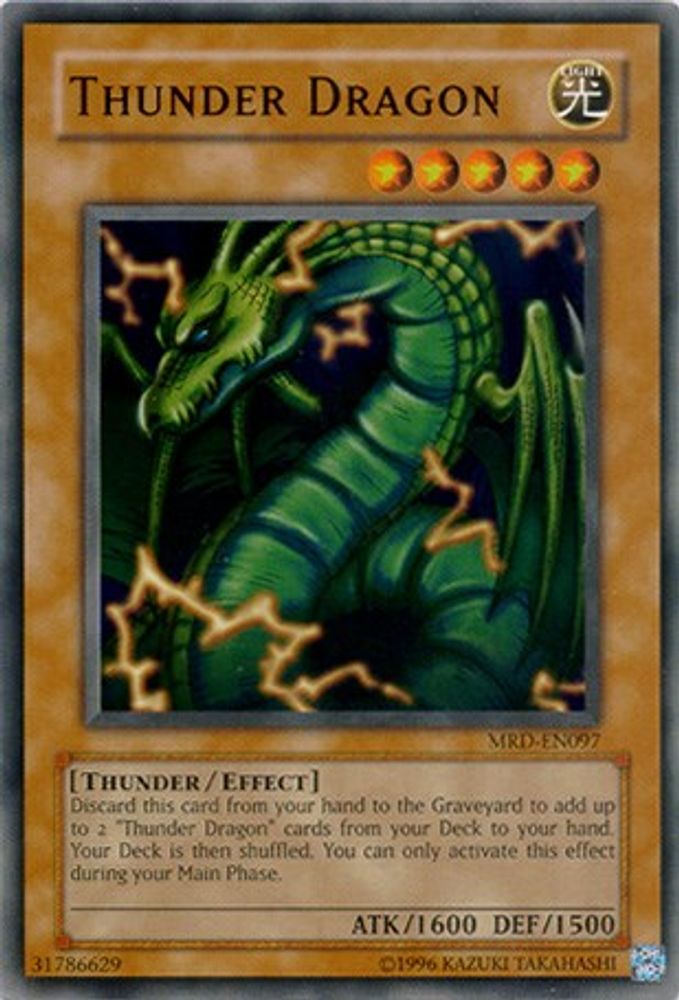 Dragon Tonnerre [MRD-EN097] Impression courte 