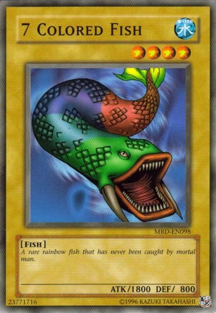 7 Colored Fish (MRD-EN098) - Common