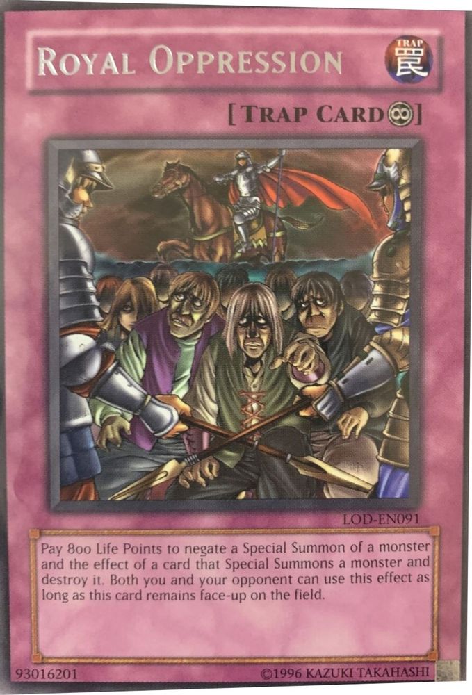 Royal Oppression (LOD-EN091) - Rare