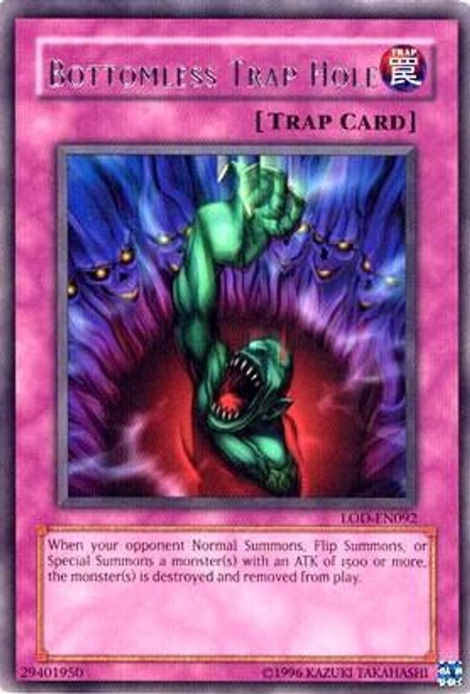 Bottomless Trap Hole (LOD-EN092) - Rare