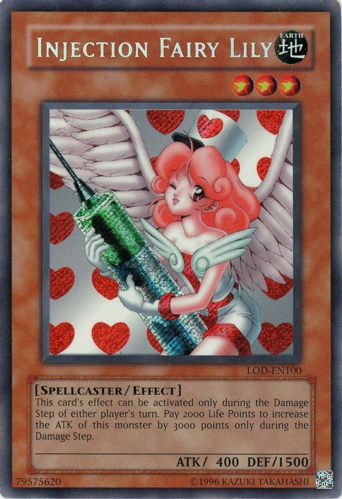 Injection Fairy Lily (LOD-EN100) - Secret Rare